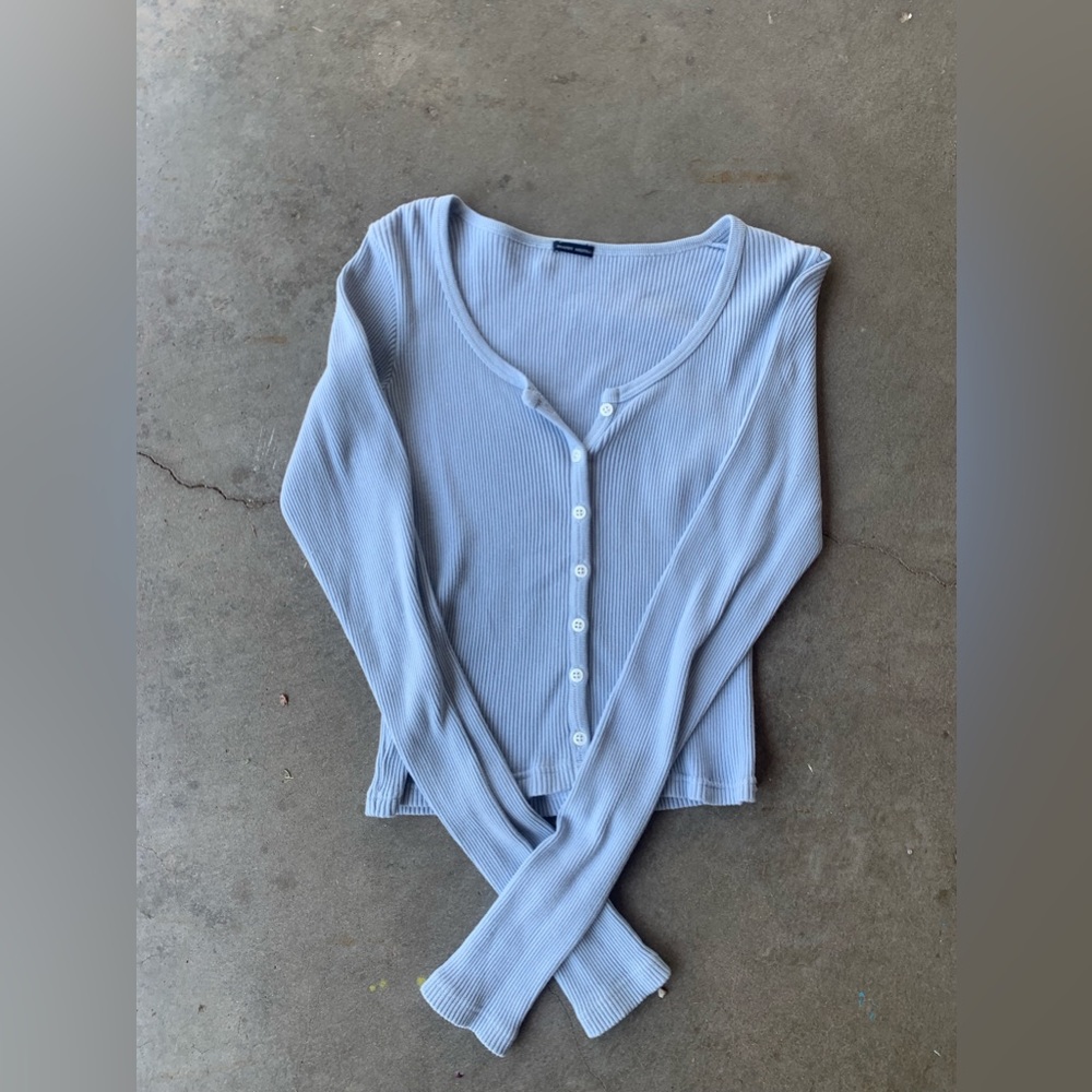 Brandy Melville Zelly Long Sleeve Top - Picture 2 of 3
